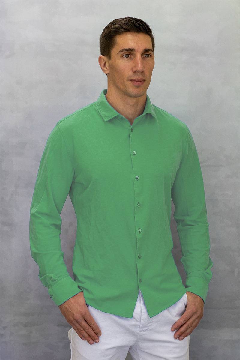 Q1 Manufaktur MAIK Slim Relaxed verkürzte Hemdlänge