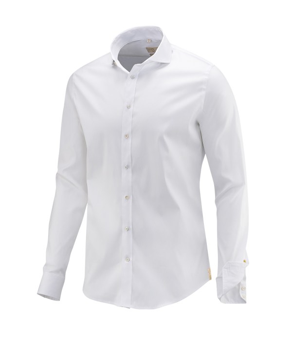 Q1 Manufaktur Q1 Hemd HAIKO Premium in weiß Standard Hemdlänge