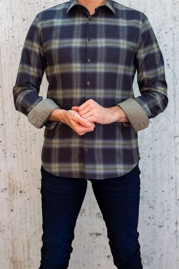 Q1 Manufaktur INGO verkürzte Hemdlänge