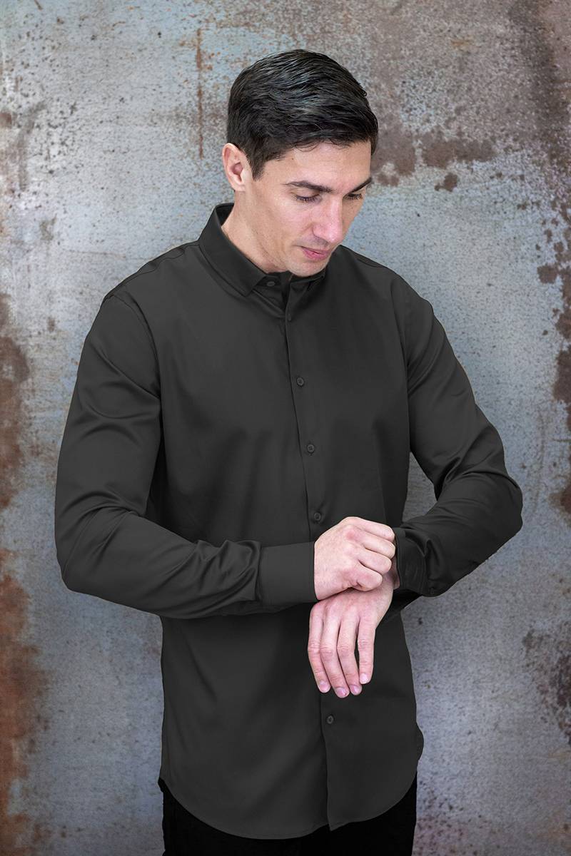 Q1 Manufaktur SANDRO Standard Hemdlänge