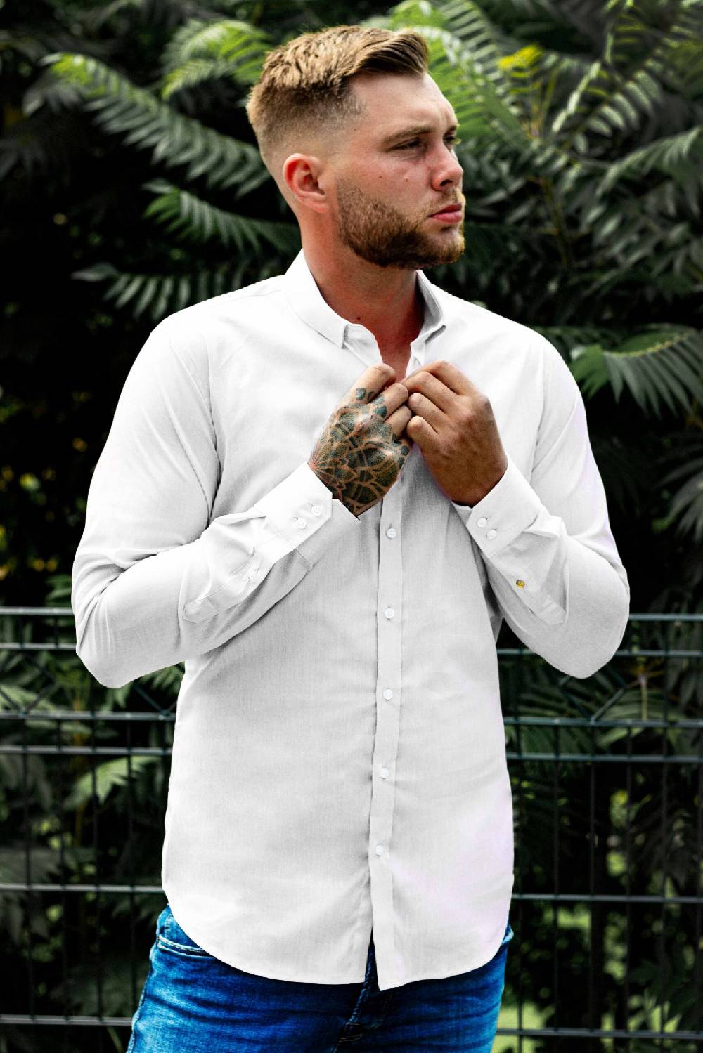 Q1 Manufaktur SANDRO Standard Hemdlänge