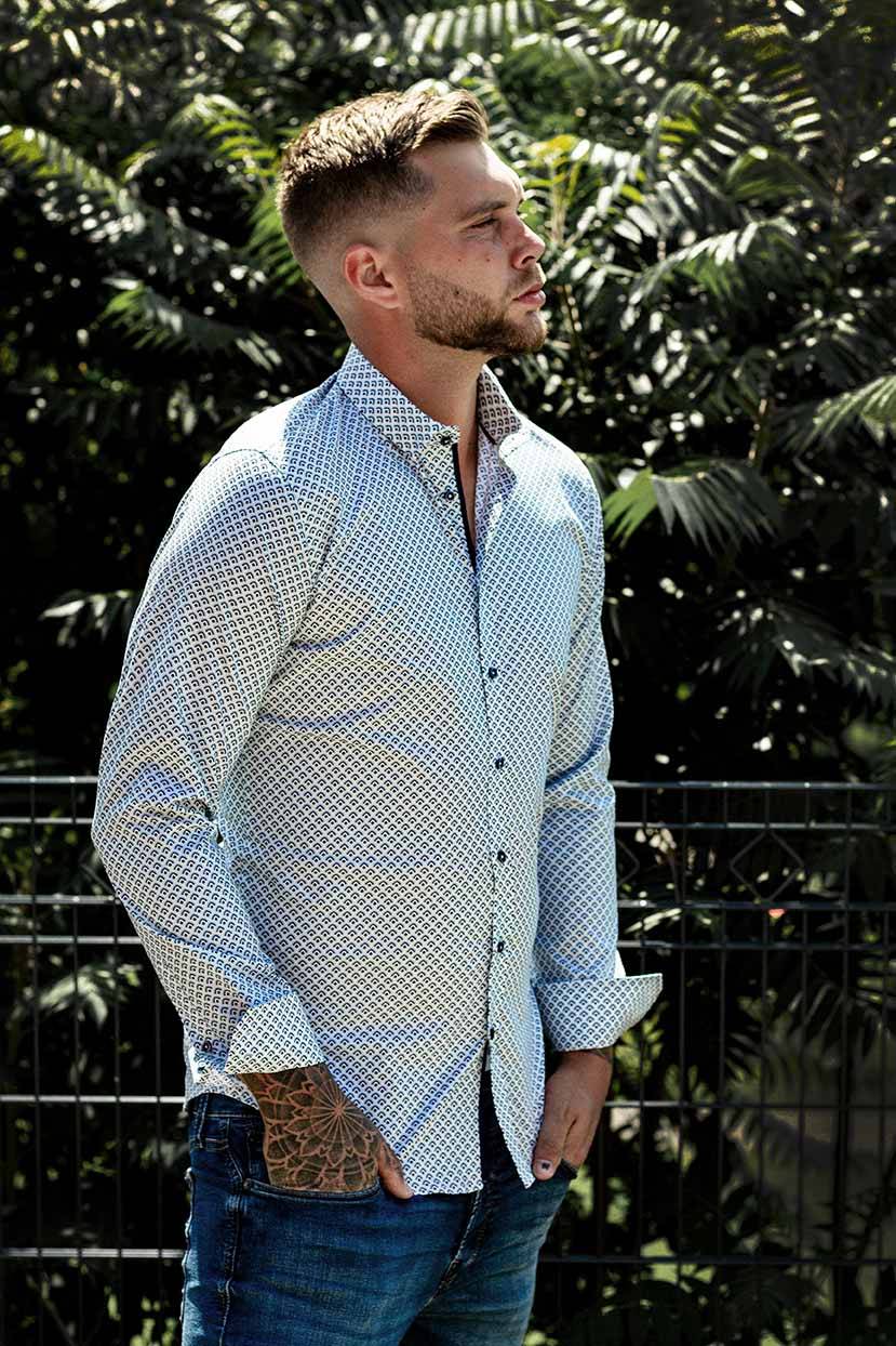 Q1 Manufaktur SANDRO Standard Hemdlänge