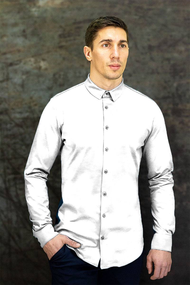 Q1 Manufaktur SANDRO verkürzte Hemdlänge