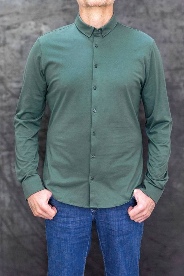 Q1 Manufaktur SANDRO verkürzte Hemdlänge