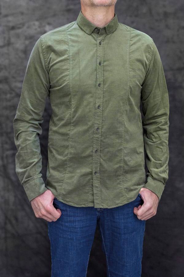 Q1 Manufaktur SANDRO verkürzte Hemdlänge