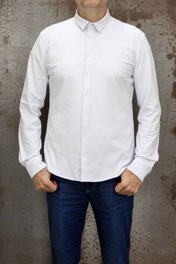 Q1 Manufaktur SANDRO verkürzte Hemdlänge