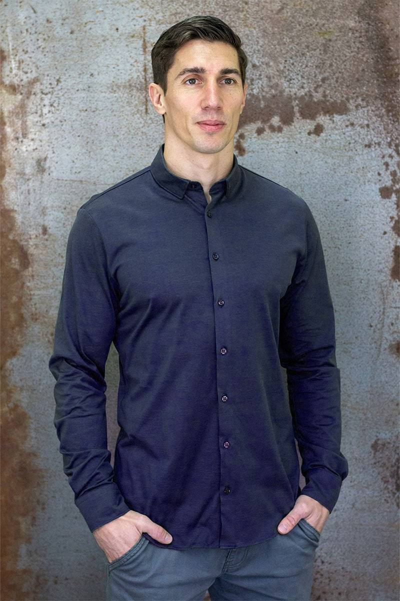 Q1 Manufaktur SANDRO verkürzte Hemdlänge