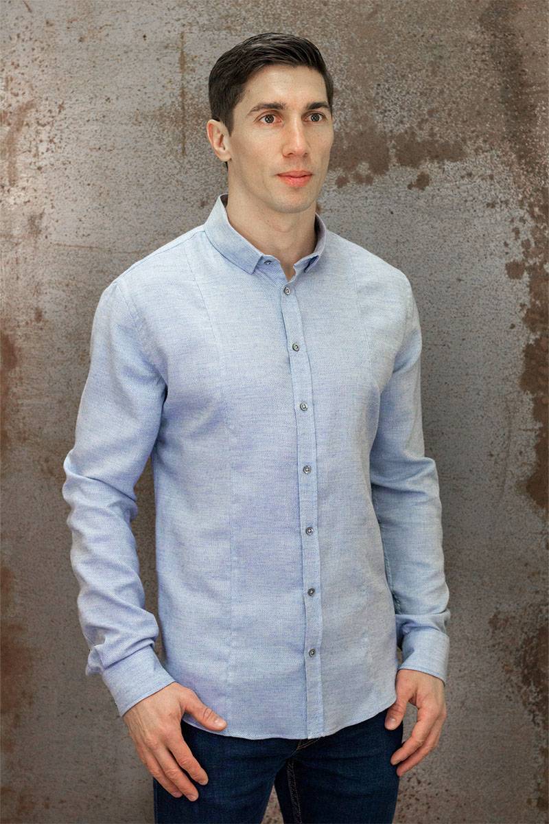 Q1 Manufaktur SANDRO verkürzte Hemdlänge