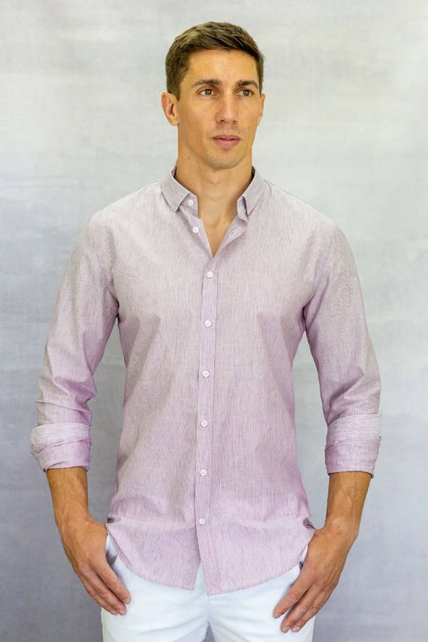 Q1 Manufaktur SANDRO verkürzte Hemdlänge