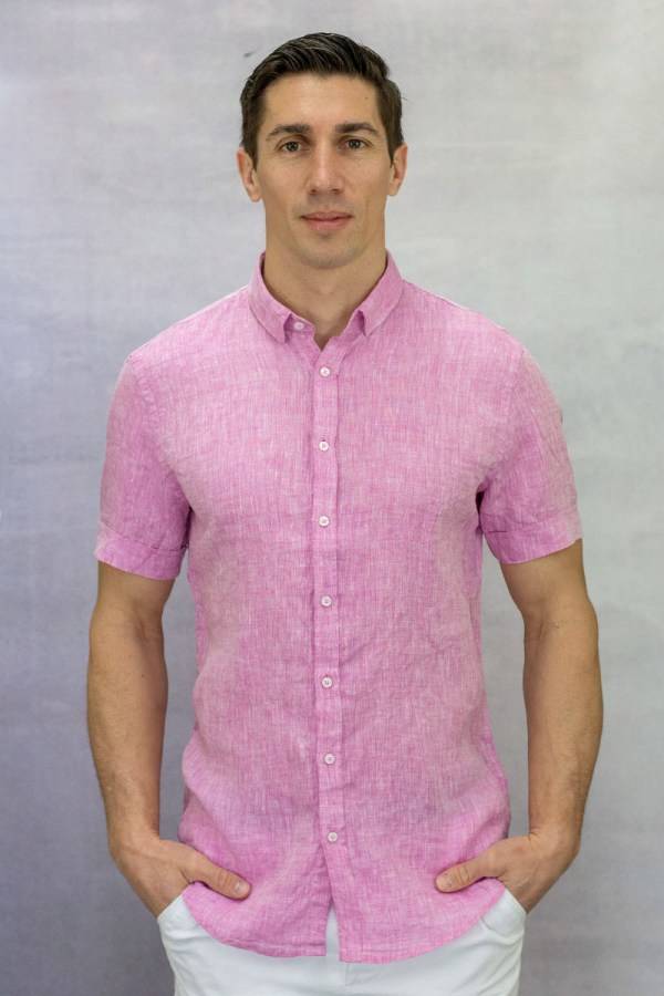 Q1 Manufaktur SANDRO verkürzte Hemdlänge