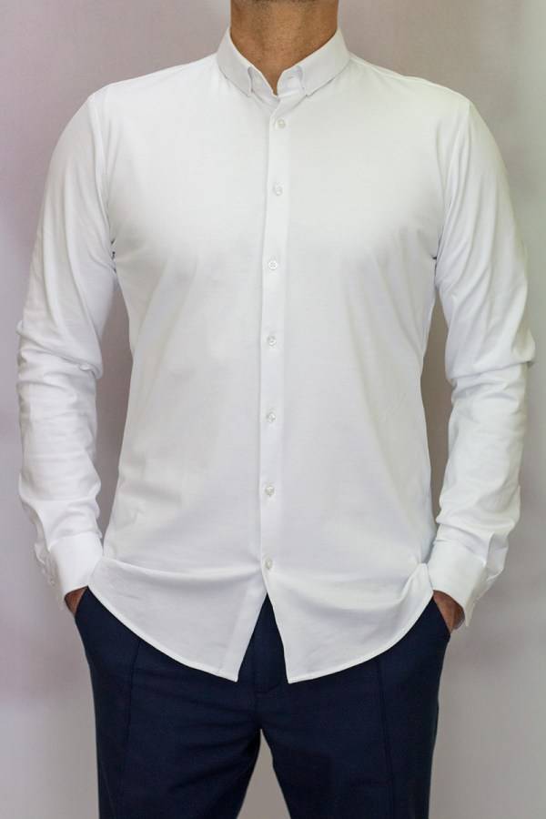 Q1 Manufaktur Sandro verkürzte Hemdlänge