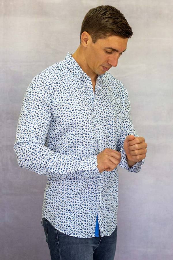 Q1 Manufaktur SANDRO verkürzte Hemdlänge Q1 Manufaktur SANDRO verkürzte Hemdlänge