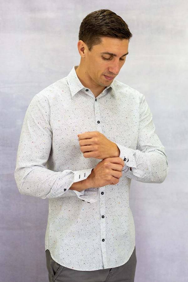 Q1 Manufaktur STEVE verkürzte Hemdlänge