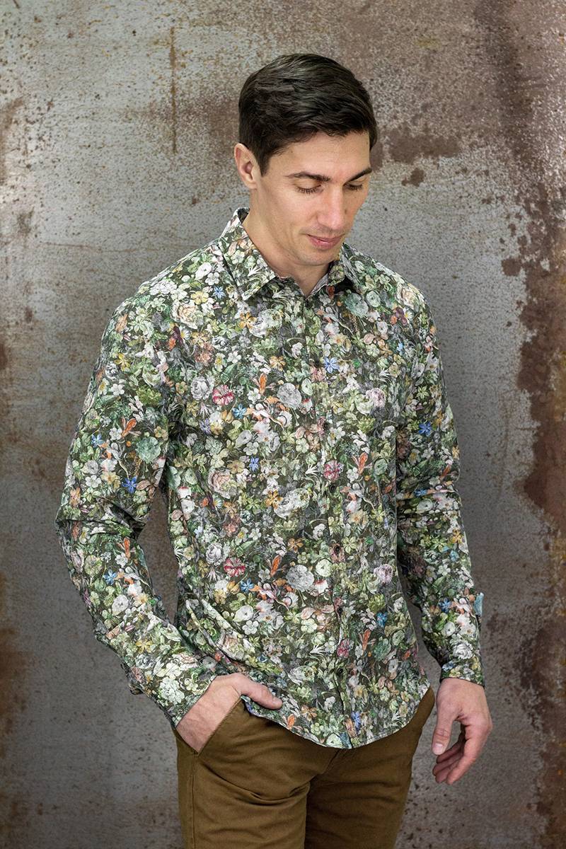 Q1 Manufaktur STEVE verkürzte Hemdlänge