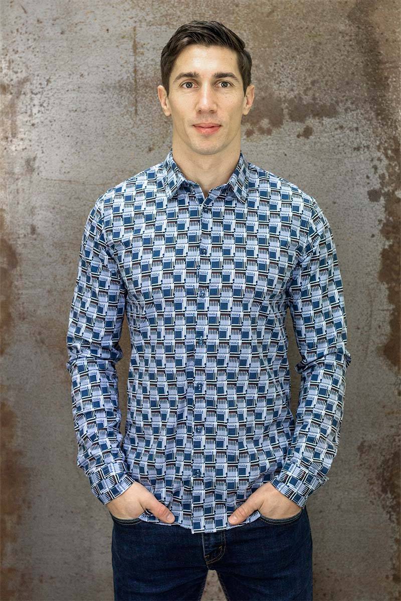 Q1 Manufaktur STEVE verkürzte Hemdlänge