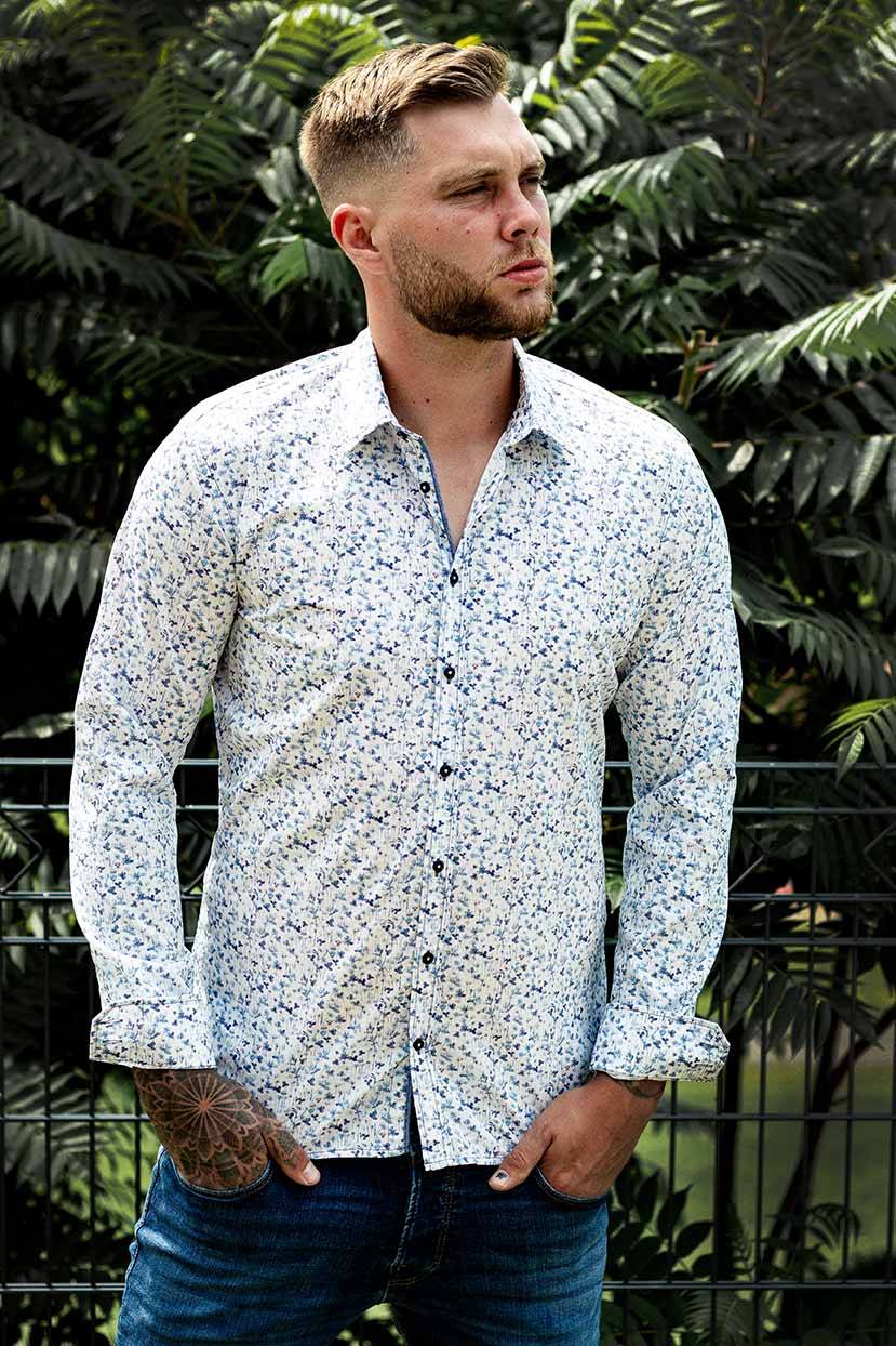 Q1 Manufaktur STEVE verkürzte Hemdlänge