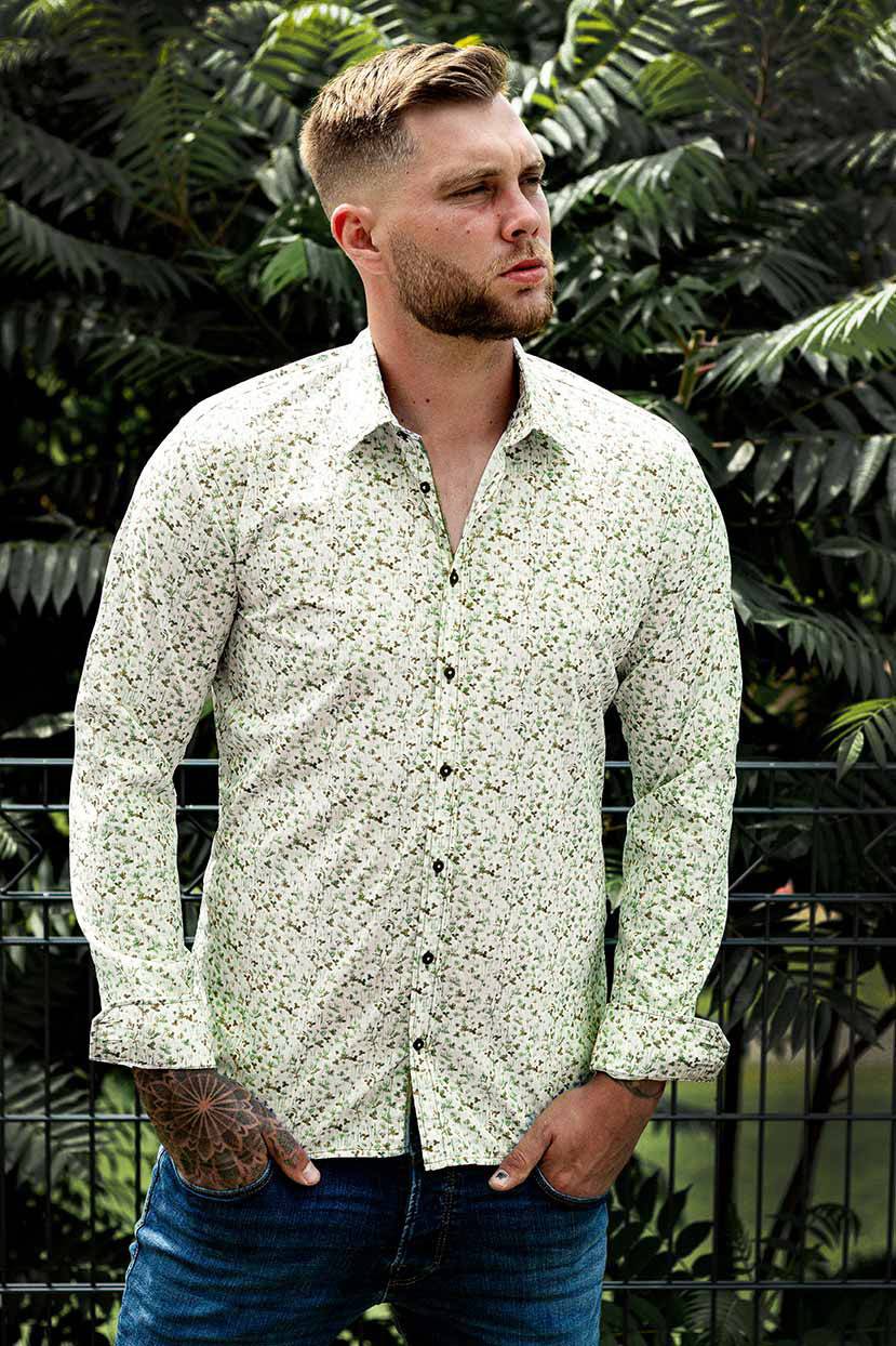 Q1 Manufaktur STEVE verkürzte Hemdlänge