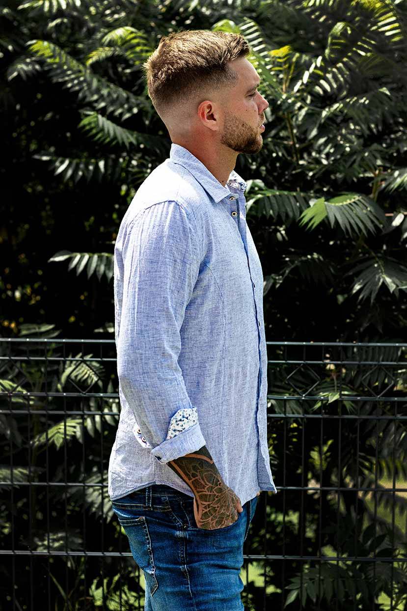 Q1 Manufaktur STEVE verkürzte Hemdlänge