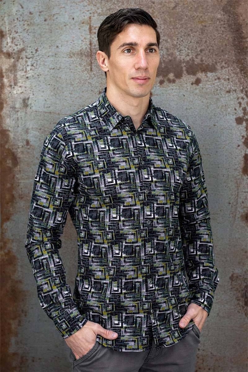 Q1 Manufaktur STEVE verkürzte Hemdlänge