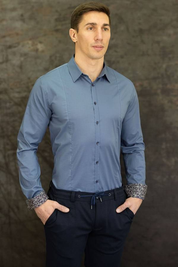 Q1 Manufaktur STEVE verkürzte Hemdlänge