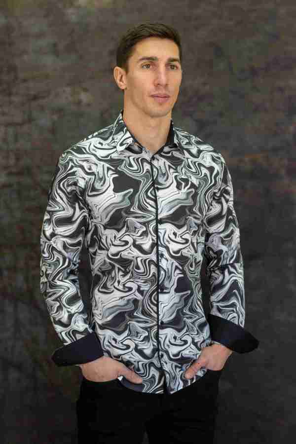 Q1 Manufaktur STEVE verkürzte Hemdlänge