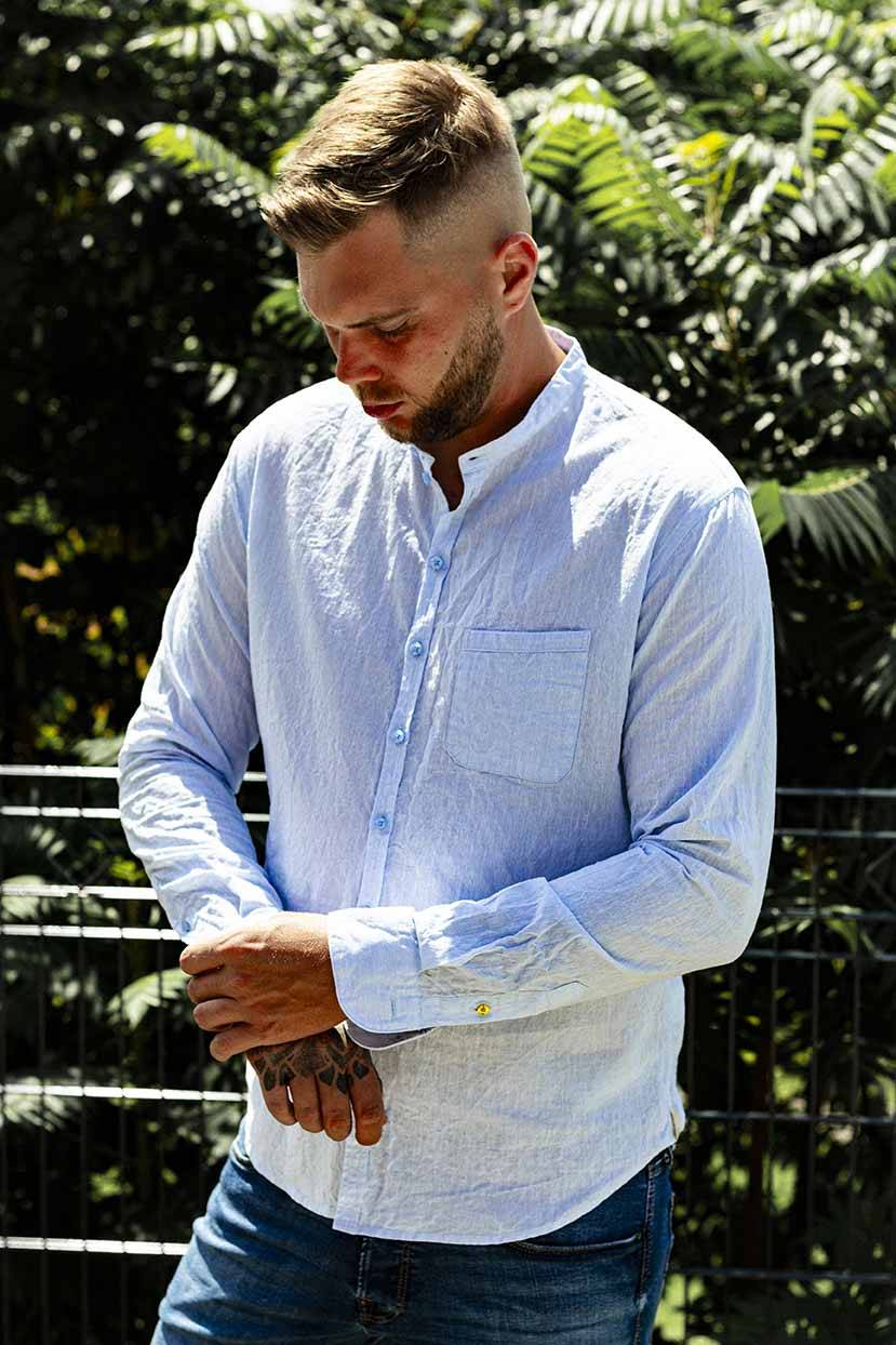 Q1 Manufaktur RALF Slim Relaxed verkürzte Hemdlänge Q1 Manufaktur RALF Slim Relaxed verkürzte Hemdlänge