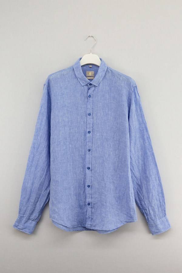 Q1 Manufaktur SANDRO Slim Relaxed verkürzte Hemdlänge