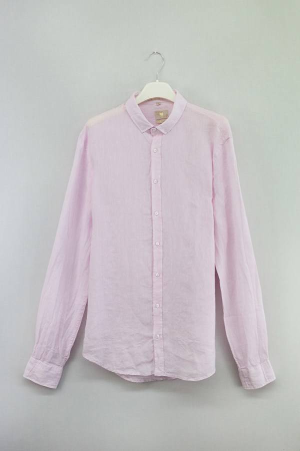 Q1 Manufaktur SANDRO Slim Relaxed verkürzte Hemdlänge