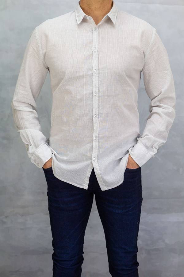 Q1 Manufaktur Steve Slim Relaxed verkürzte Hemdlänge