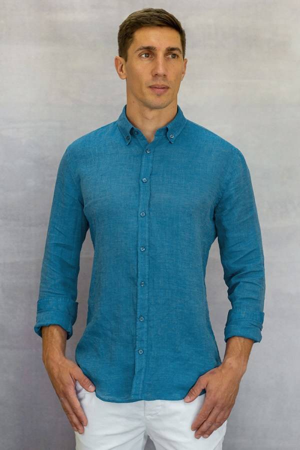 Q1 Manufaktur VOLKER B.D. Slim Relaxed verkürzte Hemdlänge