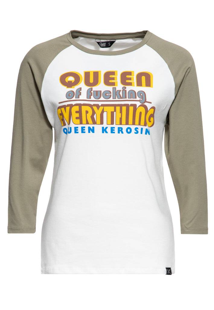 Queen Kerosin 3/4-Arm Shirt «Queen Of Fucking Everything»