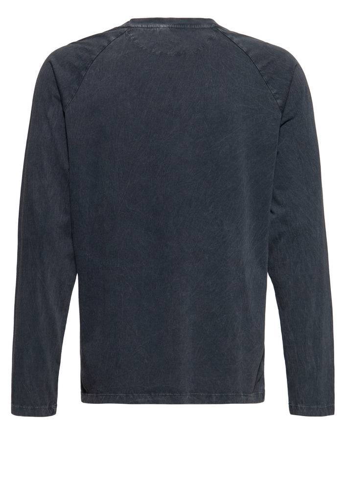 Queen Kerosin Acid Wash Longsleeve «Frame Of Wilderness»