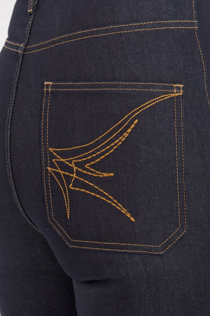 Queen Kerosin Authentic Selvedge Jeans «Red Selvedge»