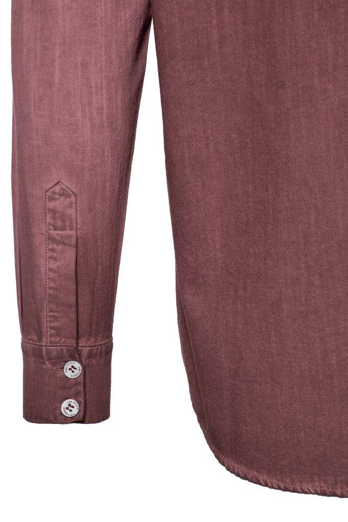 Queen Kerosin Authentisches Langarmhemd «California Bear»