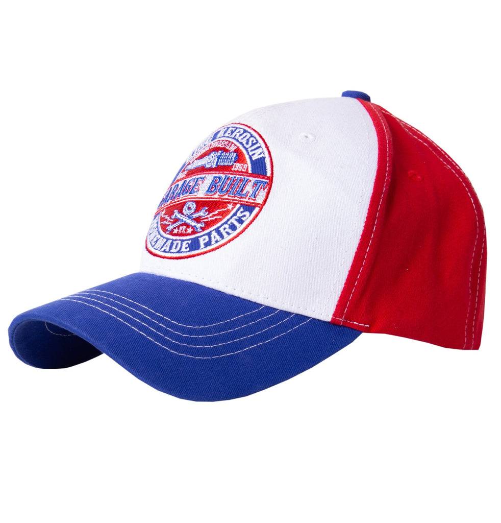 Queen Kerosin Baseball Cap In Colour-Blocking Optik «Garage Built»