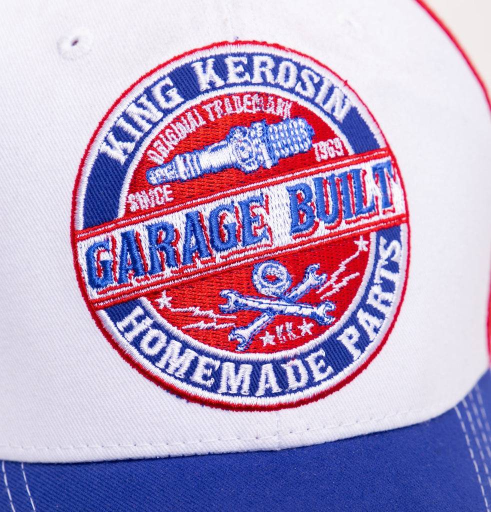 Queen Kerosin Baseball Cap In Colour-Blocking Optik «Garage Built»