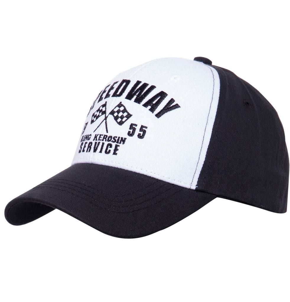 Queen Kerosin Baseball Cap Mit Frontstickerei «Speedway»