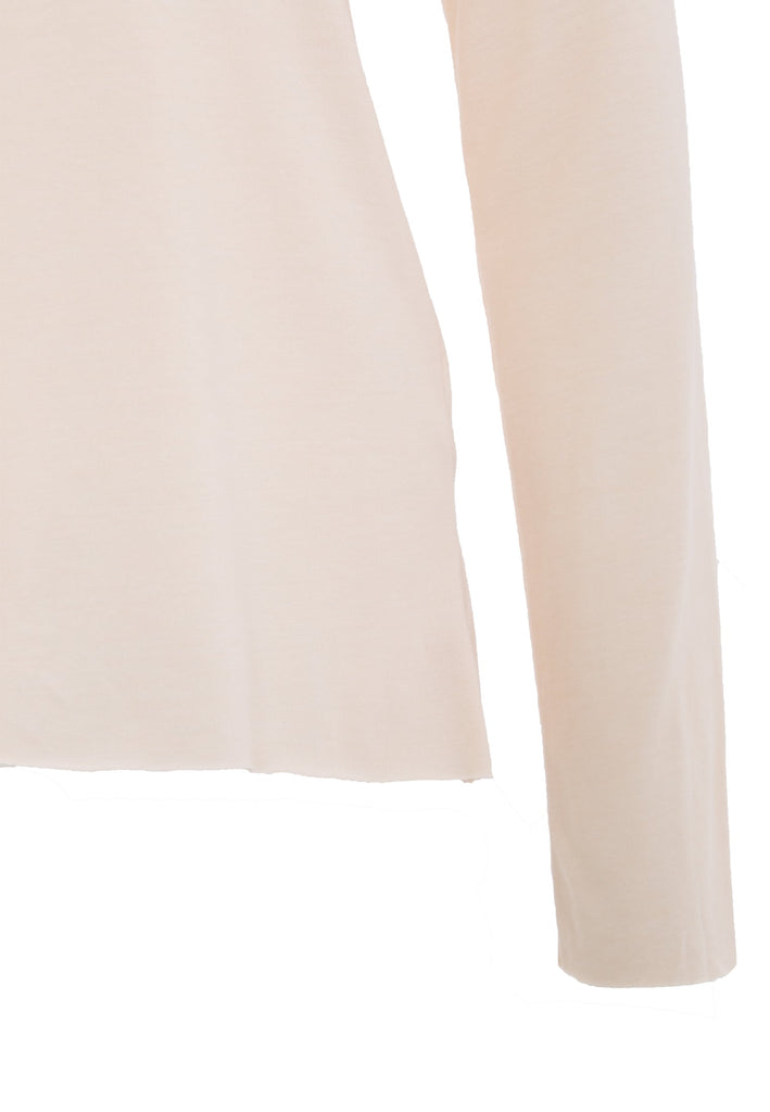 Queen Kerosin Basic Longsleeve Mit Offenen Abschlüssen Und Logo Stickerei