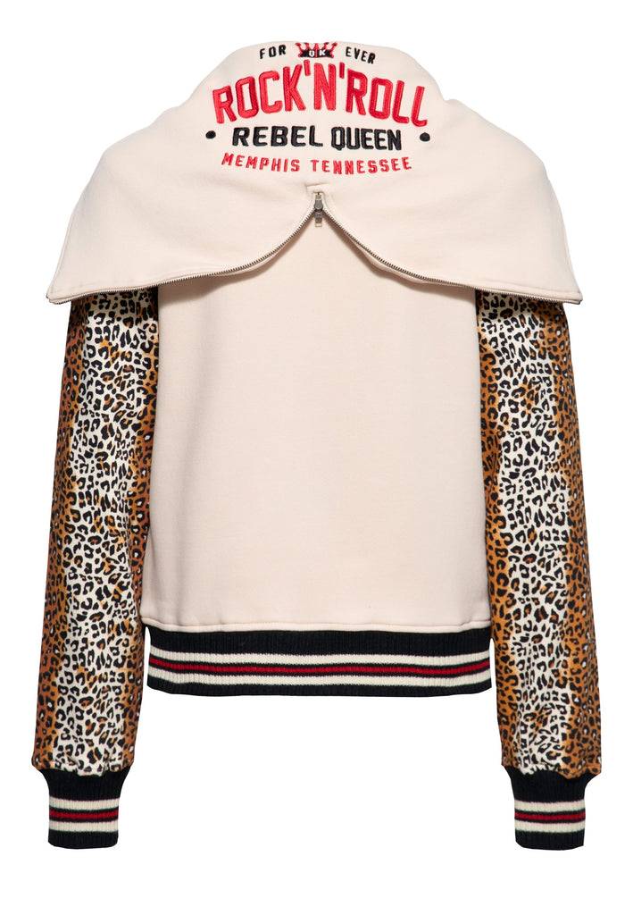 Queen Kerosin College Jacke «Rock'n'Roll Rebel Queen»