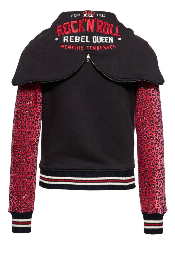 Queen Kerosin College Jacke «Rock'n'Roll Rebel Queen»