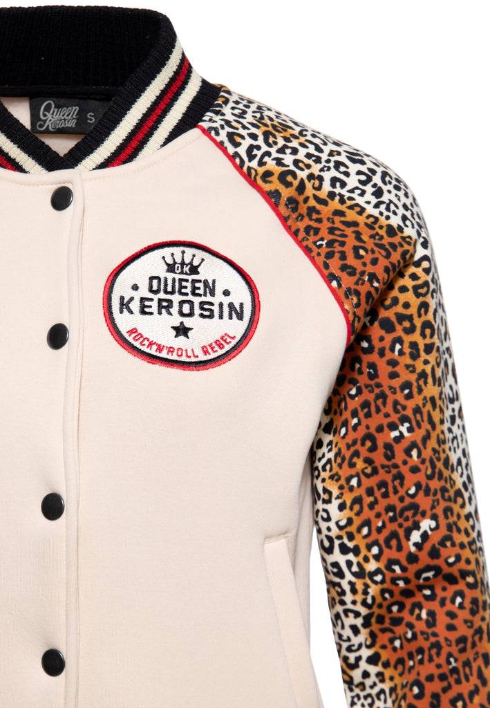 Queen Kerosin College Jacke «Rock'n'Roll Rebel Queen»