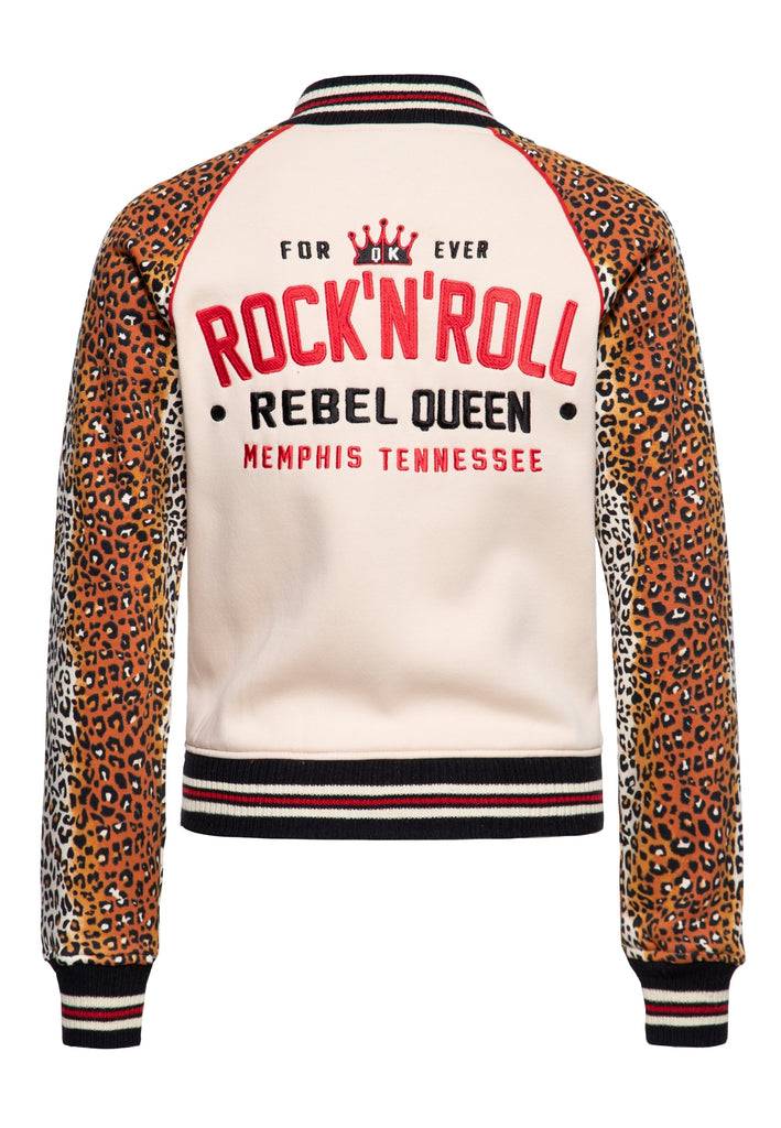 Queen Kerosin College Jacke «Rock'n'Roll Rebel Queen»
