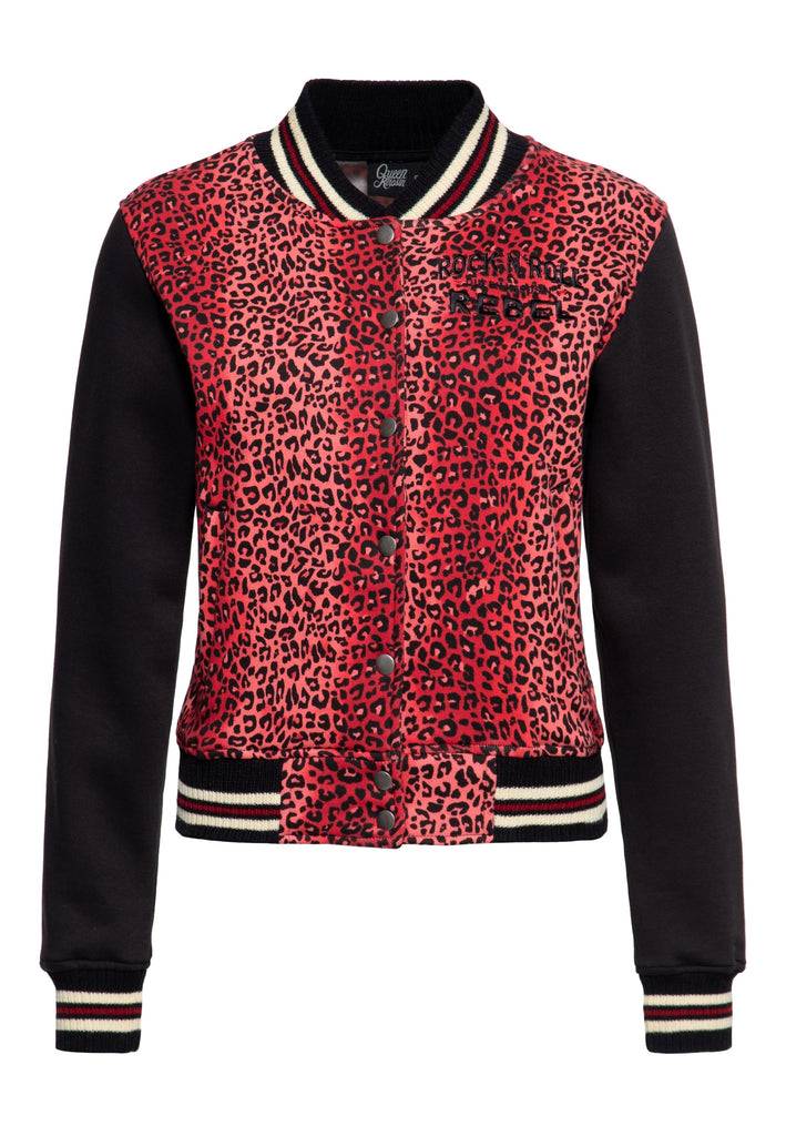 Queen Kerosin College Jacke «Rock 'n' Roll Rebel Queen»