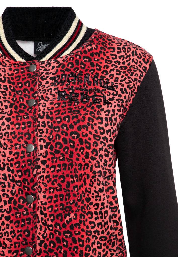 Queen Kerosin College Jacke «Rock 'n' Roll Rebel Queen»