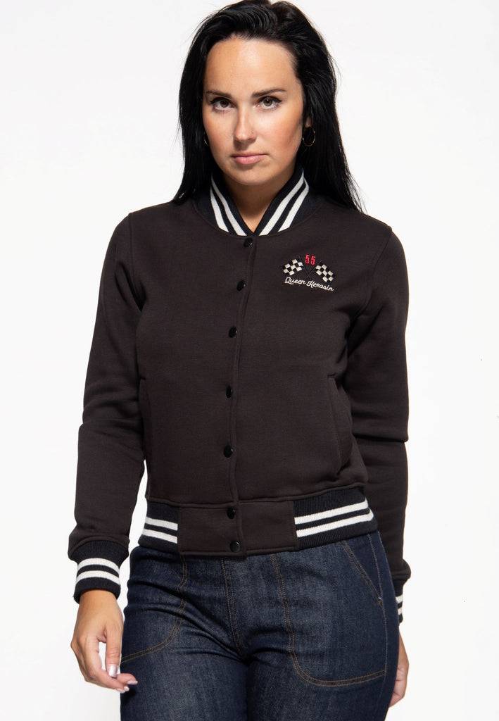 Queen Kerosin College Sweatjacke «Motor Service Queen»