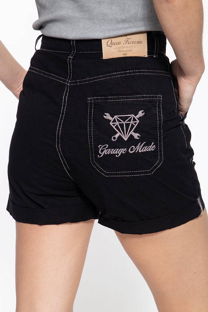 Queen Kerosin Damenshorts Mit Verstecktem Verschluss