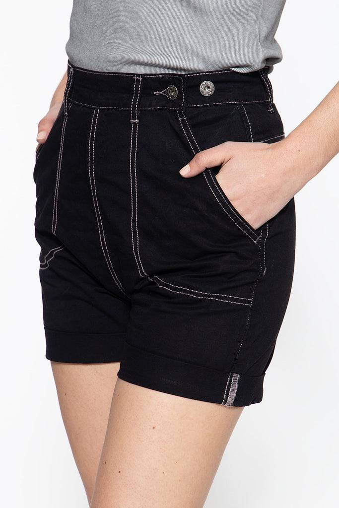 Queen Kerosin Damenshorts Mit Verstecktem Verschluss