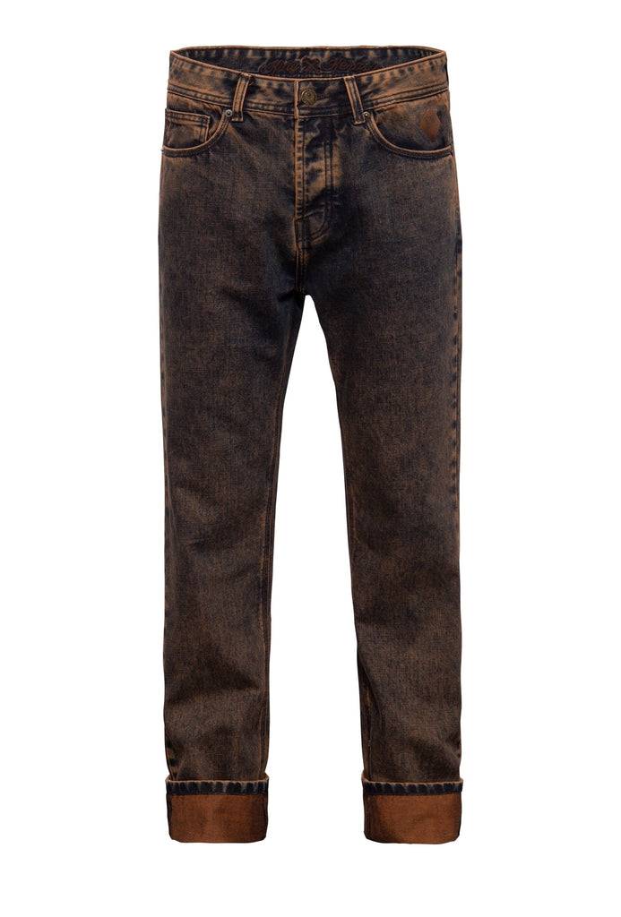 Queen Kerosin Denim 5-Pocket Jeans Dirt Washed «Scott»