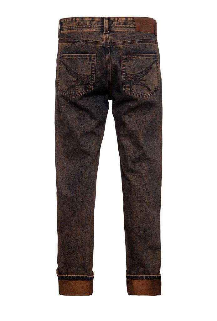 Queen Kerosin Denim 5-Pocket Jeans Dirt Washed «Scott»