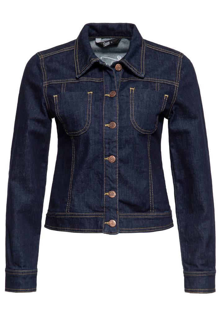 Queen Kerosin Denim Workwear Jacke «Rock'n'Roll Rebel Queen»